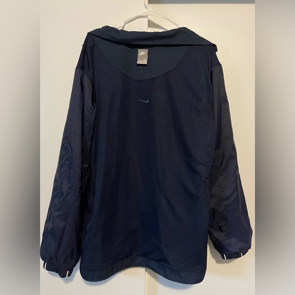 Men’s Vintage Y2K Navy Blue Windbreaker (XL) by Nike - Picture 5 of 6